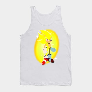 Super Sonic in Rise of the Wisps style Tank Top